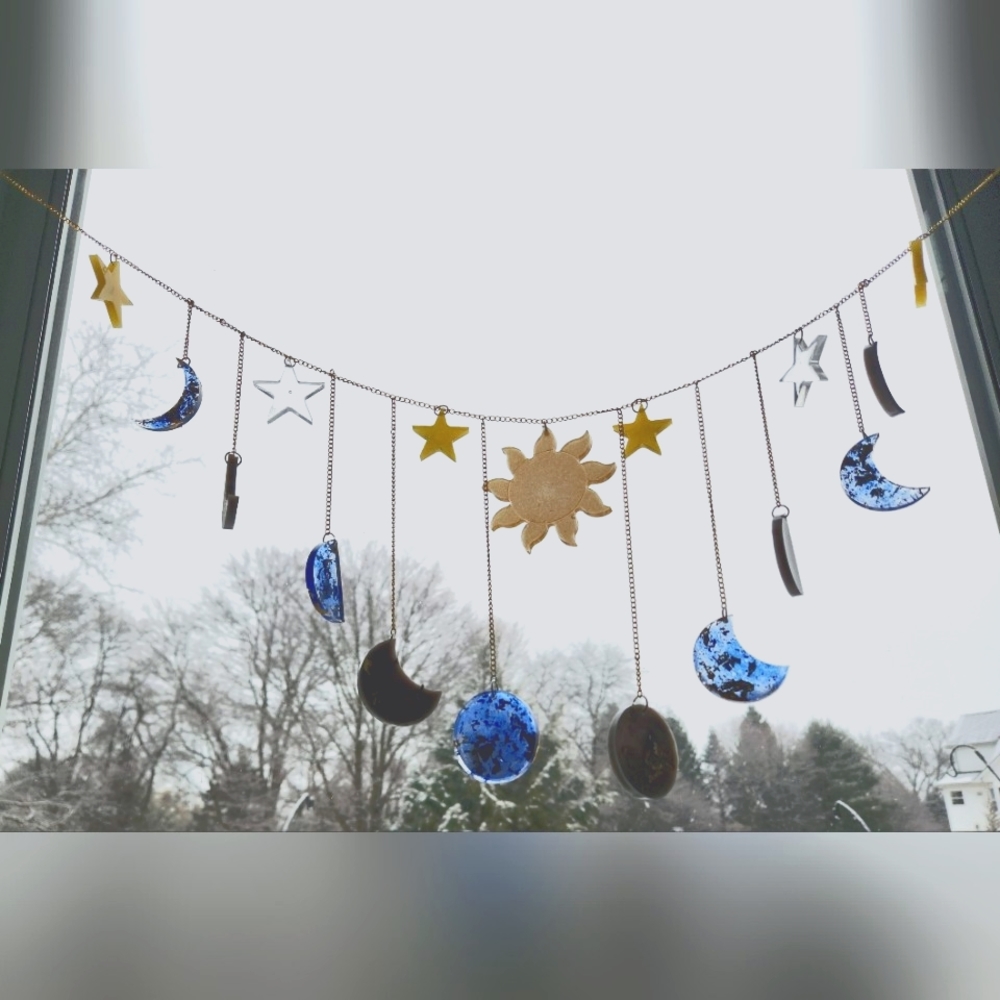 Handmade suncatcher/hanging wall art